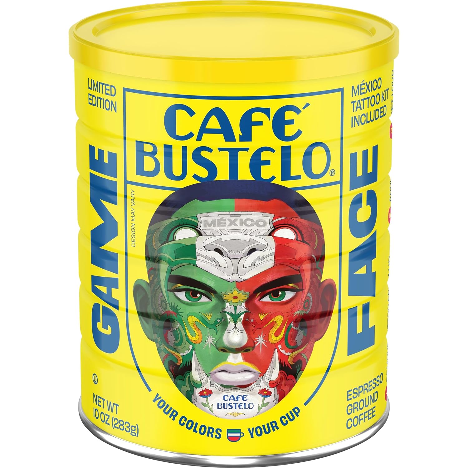 Cafe Bustelo Espresso Ground Coffee, 10 Ounce Can, Packaging May Vary | Packaging May Vary