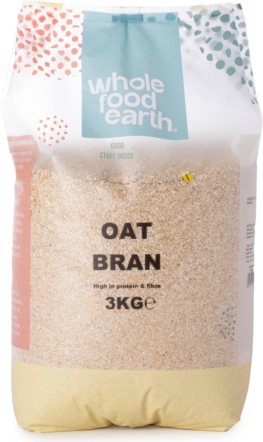 Wholefood Earth Oat Bran Stabilised 3 kg