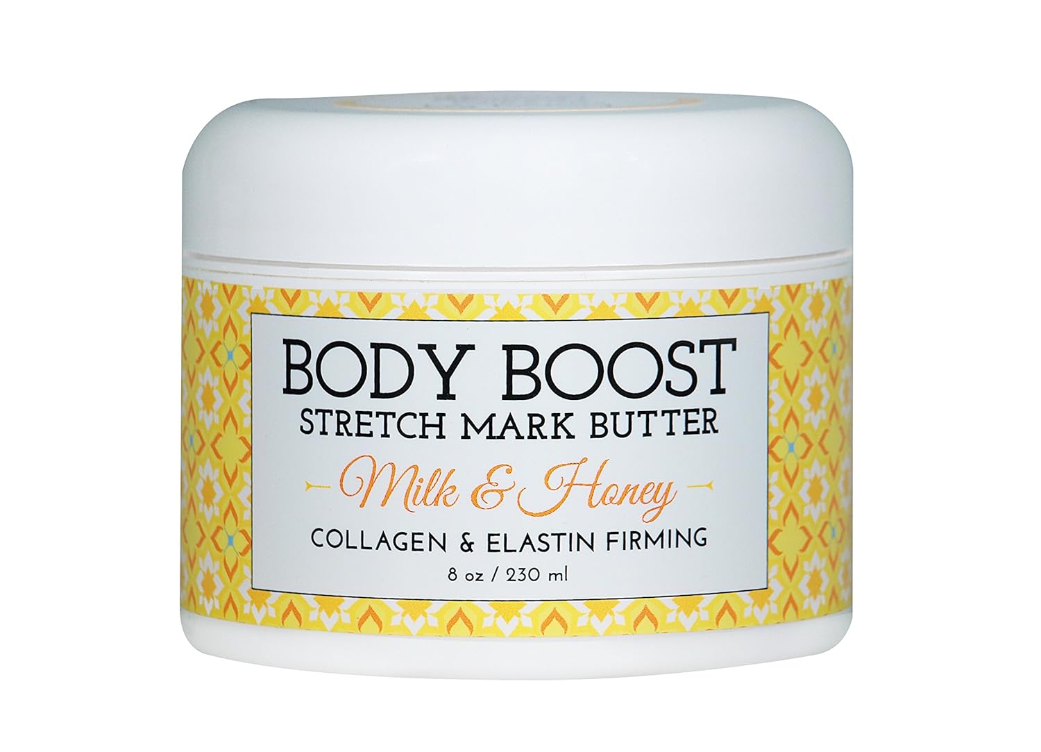 Body Boost Milk & Honey Stretch Mark Butter- Safe for Pregnancy and Nursing- Repair Stretch Marks and Scars- Paraben, Phenoxyethanol Free
