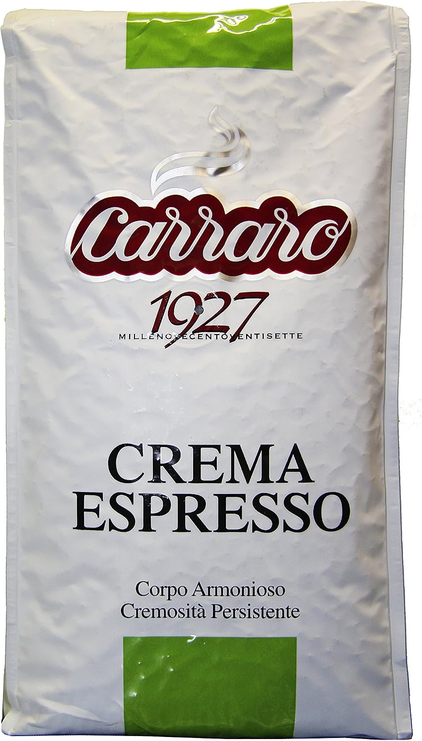 Carraro 1927 Crema Espresso Coffee Beans 1kg