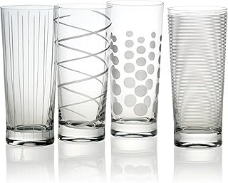 Mikasa Cheers Highball Glass, 19.75-Ounce, Set of 4