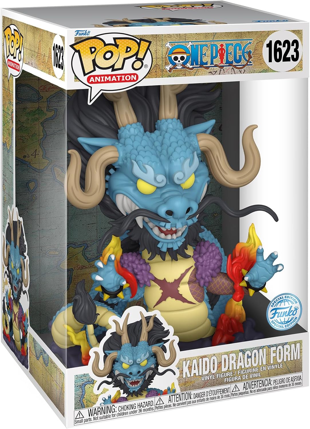 Funko POP! Jumbo: One Piece - Kaido Age 3+ As Dragon - Collectable Vinyl Figure - Gift Idea - Official Merchandise - Toys for Kids & Adults - Anime Fans - Model Figure for Collectors and Display