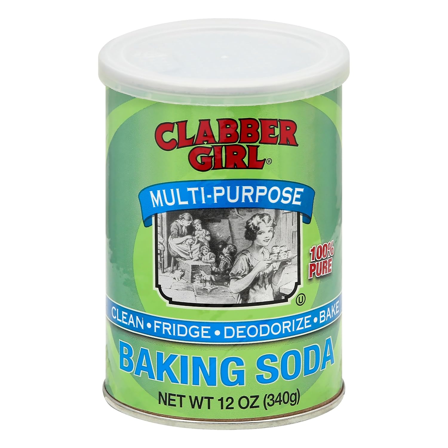 Clabber Girl Baking Soda, 12 Ounce