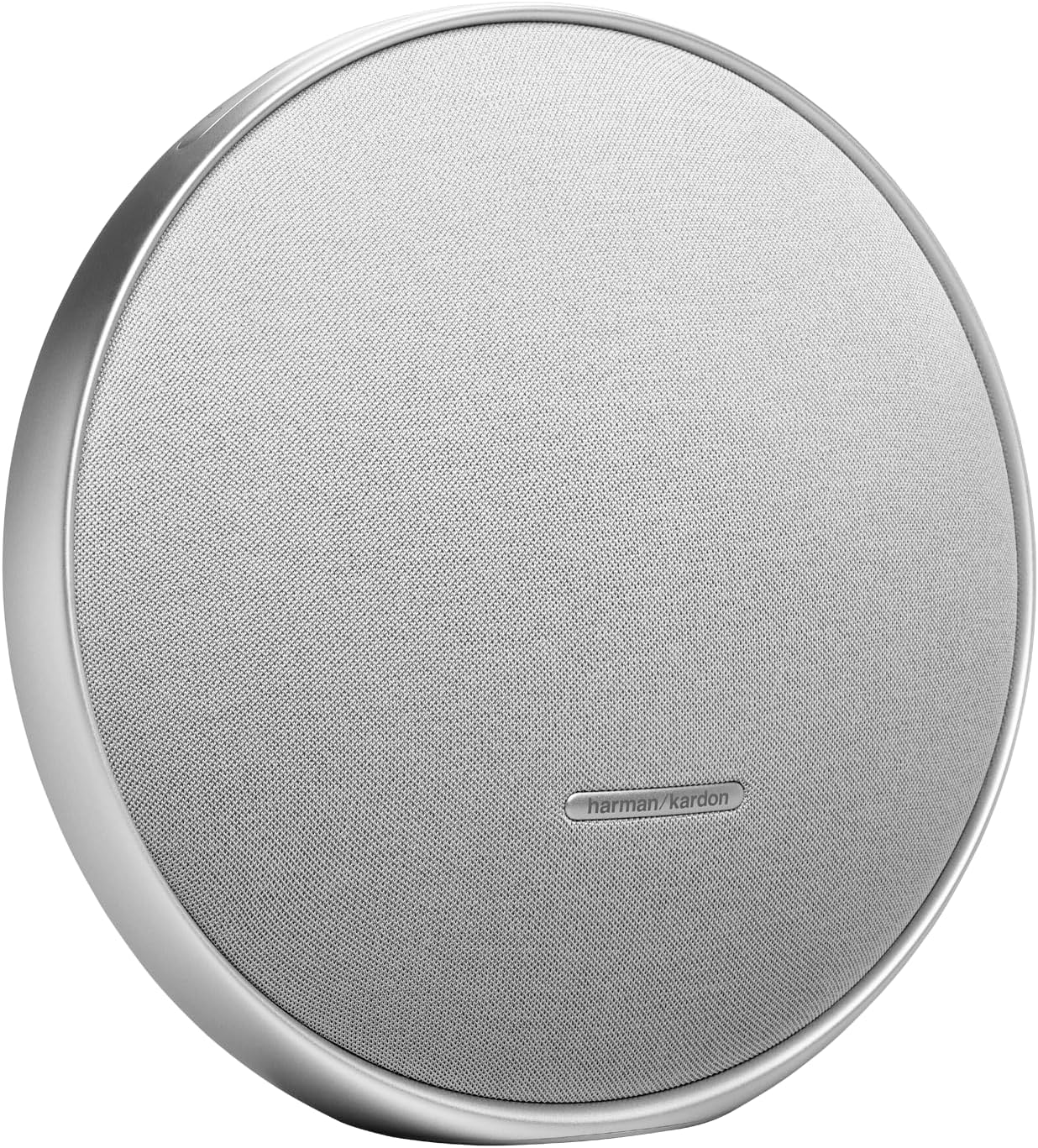 Harman Kardon Onyx Studio 9, Portable Bluetooth Speaker, Auracast Multi-Speaker Connection, Adaptive Self-Tuning, Constant Sound Field Technology, USB Charging Port, 8 Hours Battery Life, Grey