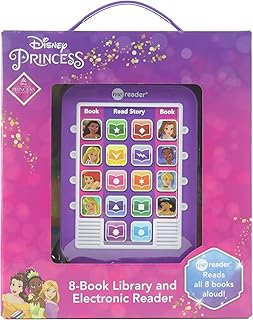 Disney Princess Moana, Cinderella, Rapunzel, and More! - Me Reader and 8-Book Library - PI Kids