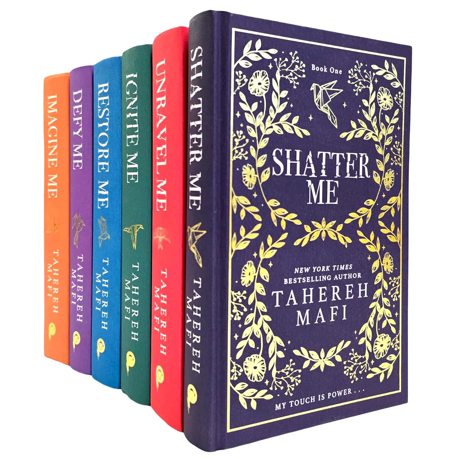 Shatter Me Collector's Edition by Tahereh Mafi 6 Books Collection Set (Shatter Me, Unravel Me, Ignite Me, Restore Me, Defy Me & Imagine Me)