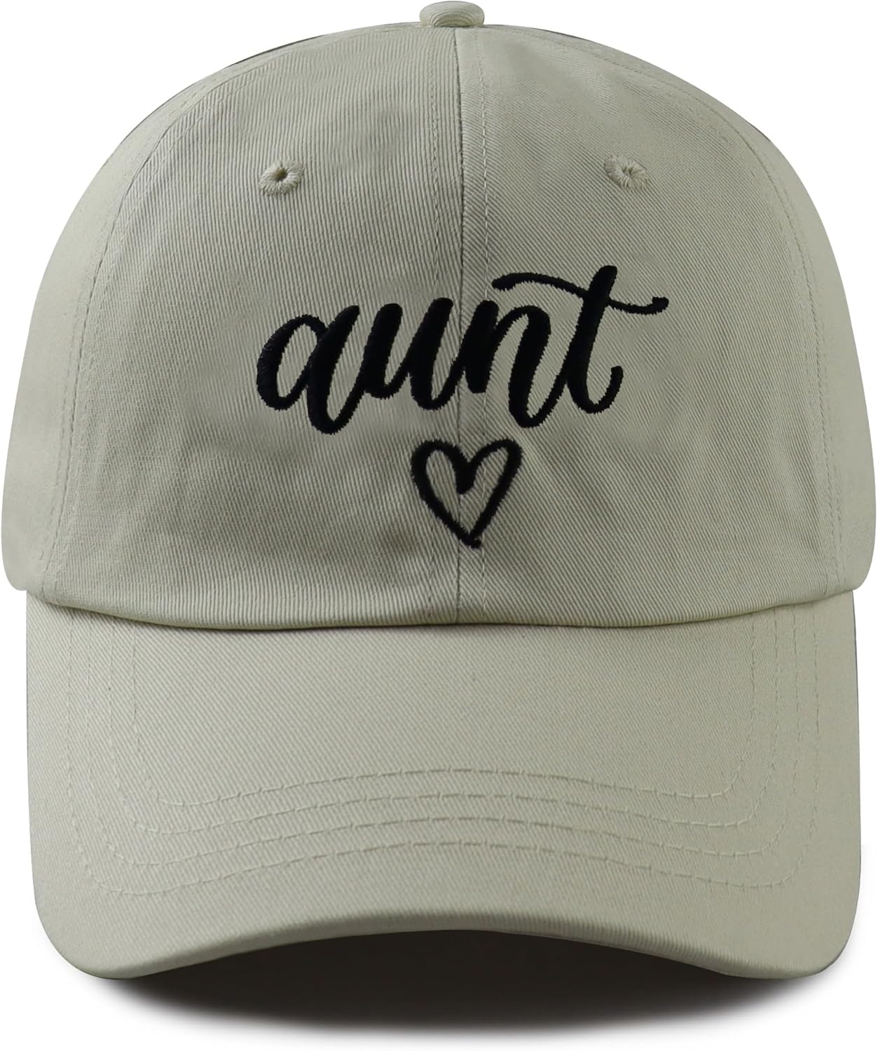 Mama Aunt Nana Mimi Hats for Women, Adjustable Cotton Embroidered Family Members Baseball Cap