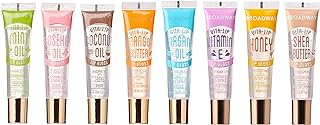 Ruby Kisses Broadway Vita-Lip Clear Lip Gloss - Moisturizing, Hydrating, Nourishing with Mint, Rosehip, Coconut, Mango, Argan, Honey & Shea