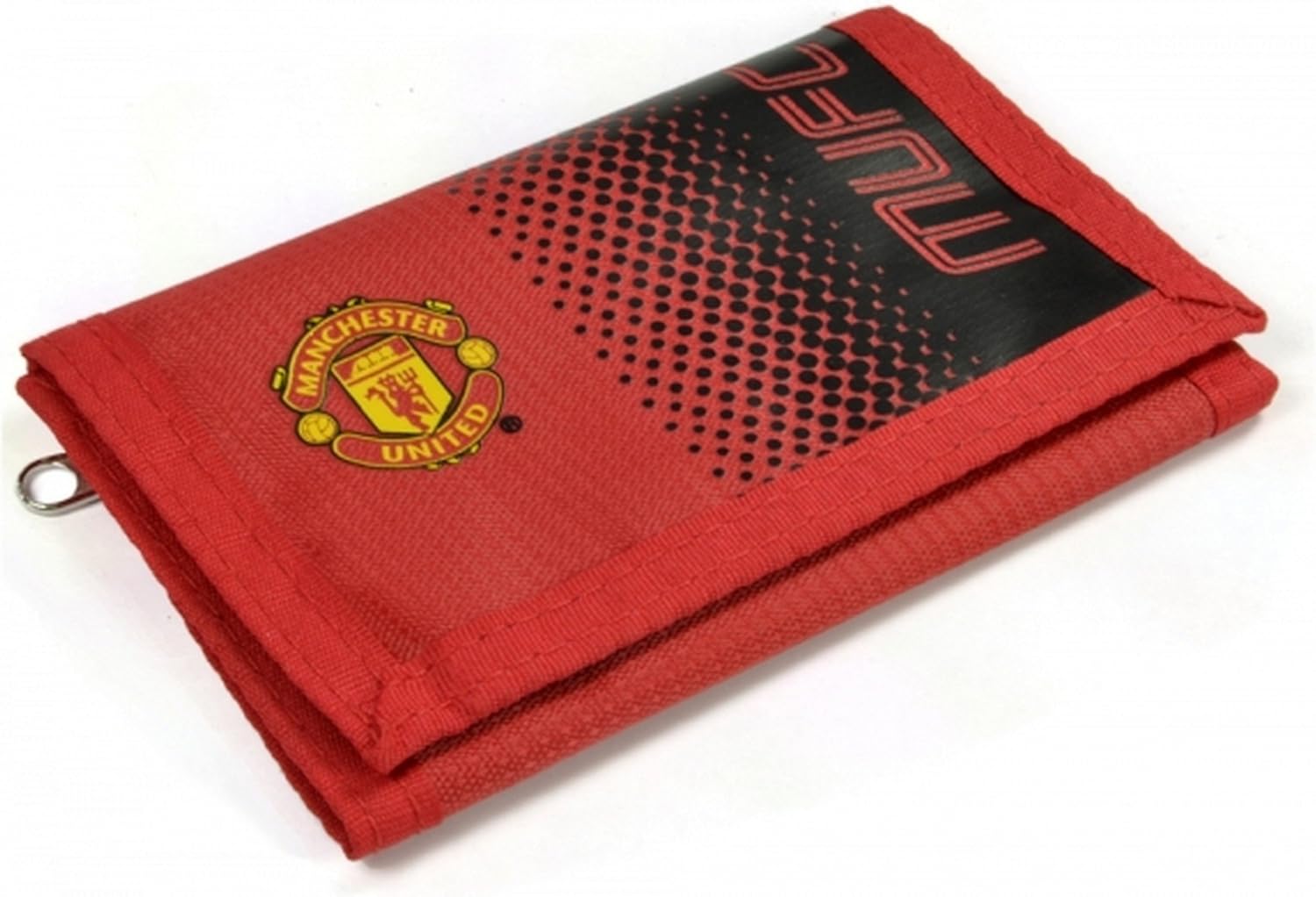 Manchester United FC Official Soccer Fade Design Wallet (One Size) (Red/Black)