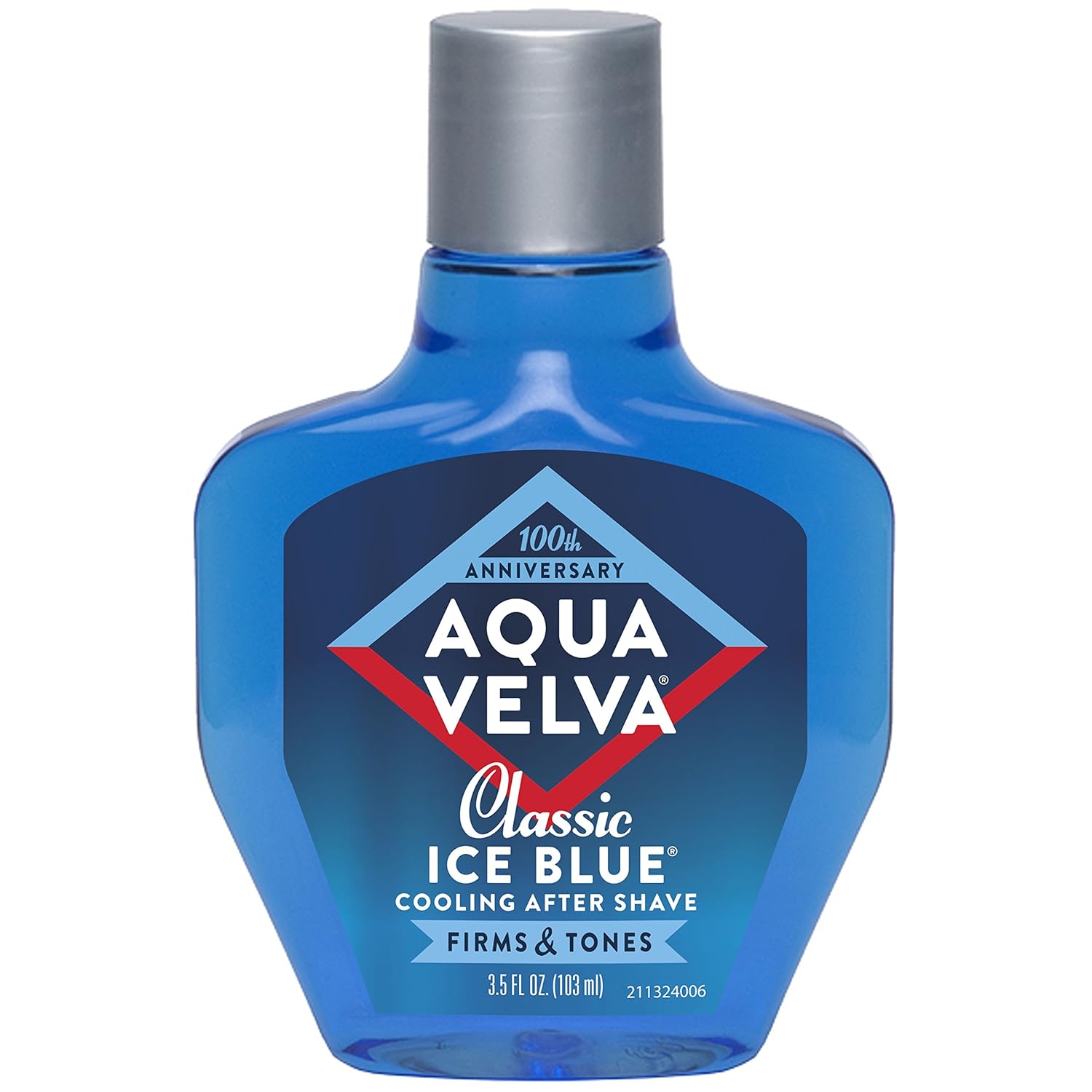 Aqua Velva After Shave, Classic Ice Blue, Soothes, Cools, and Refreshes Skin, 3.5 Ounce