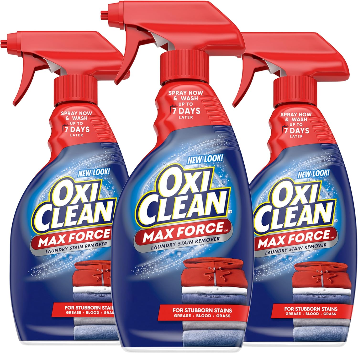 OxiClean Max Force Laundry Stain Remover Spray, 12 Fl. Oz, 3-Pack​