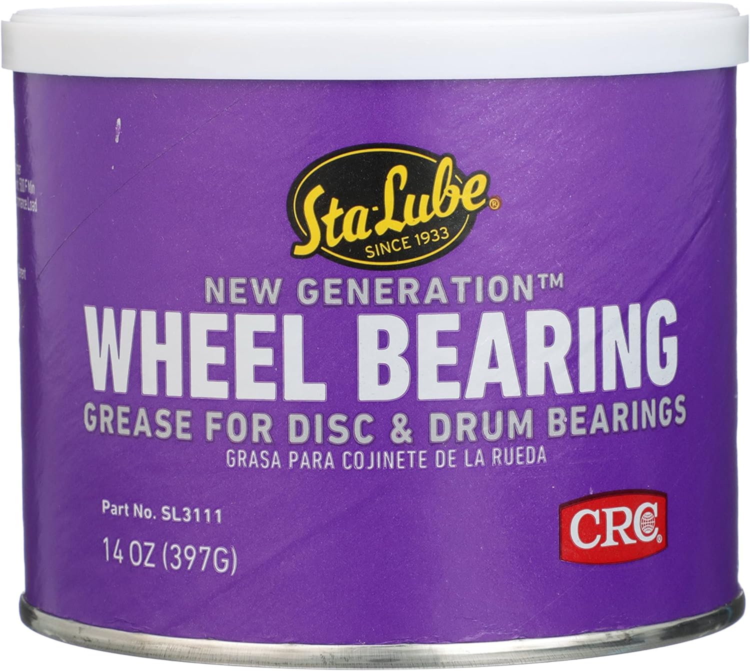Sta-Lube SL3111 New Generation Wheel Bearing Grease for Disc and Drum Brakes - 14 wt. oz.