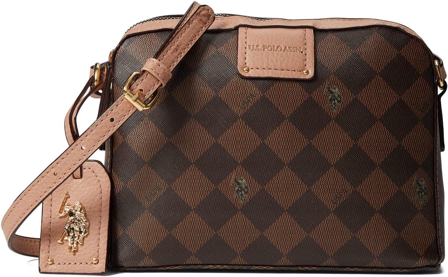 DIAMOND SIGNATURE CROSSBODY BAG