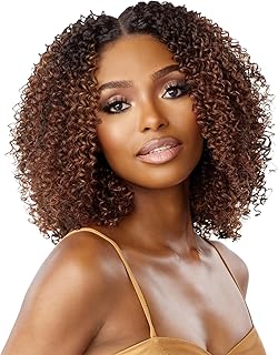Sensationnel Butta Lace Front Wigs - butta unit 46 extra wide 5 inch deep part synthetic wig preplucked hairline with Babyhair - Butta unit 46 (1B OFFBLACK)