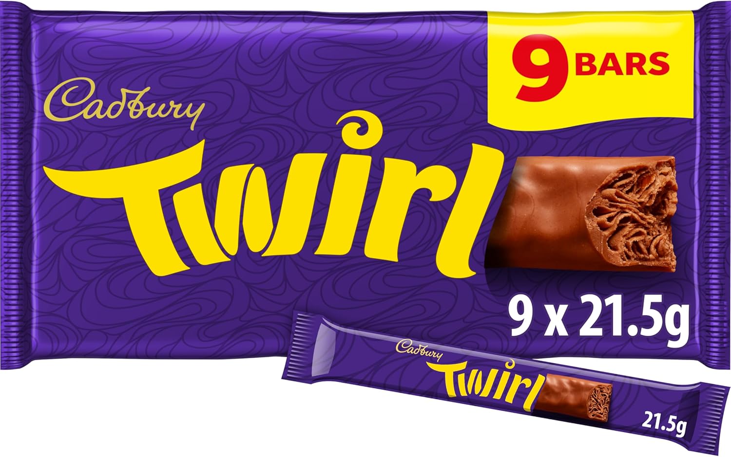 Cadbury Twirl Chocolate Bar 193.5 Gr