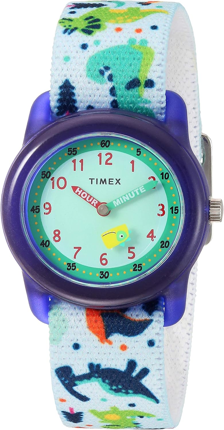 Timex TIME Machines® 28mm Black Fast Wrap® Kids Watch