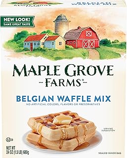 Maple Grove Farms Belgian Waffle Mix, 24 Ounce