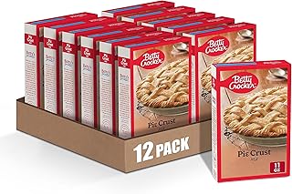 Betty Crocker Pie Crust Mix, Makes Two 9-inch Crusts, 11 oz. (Pack of 12)