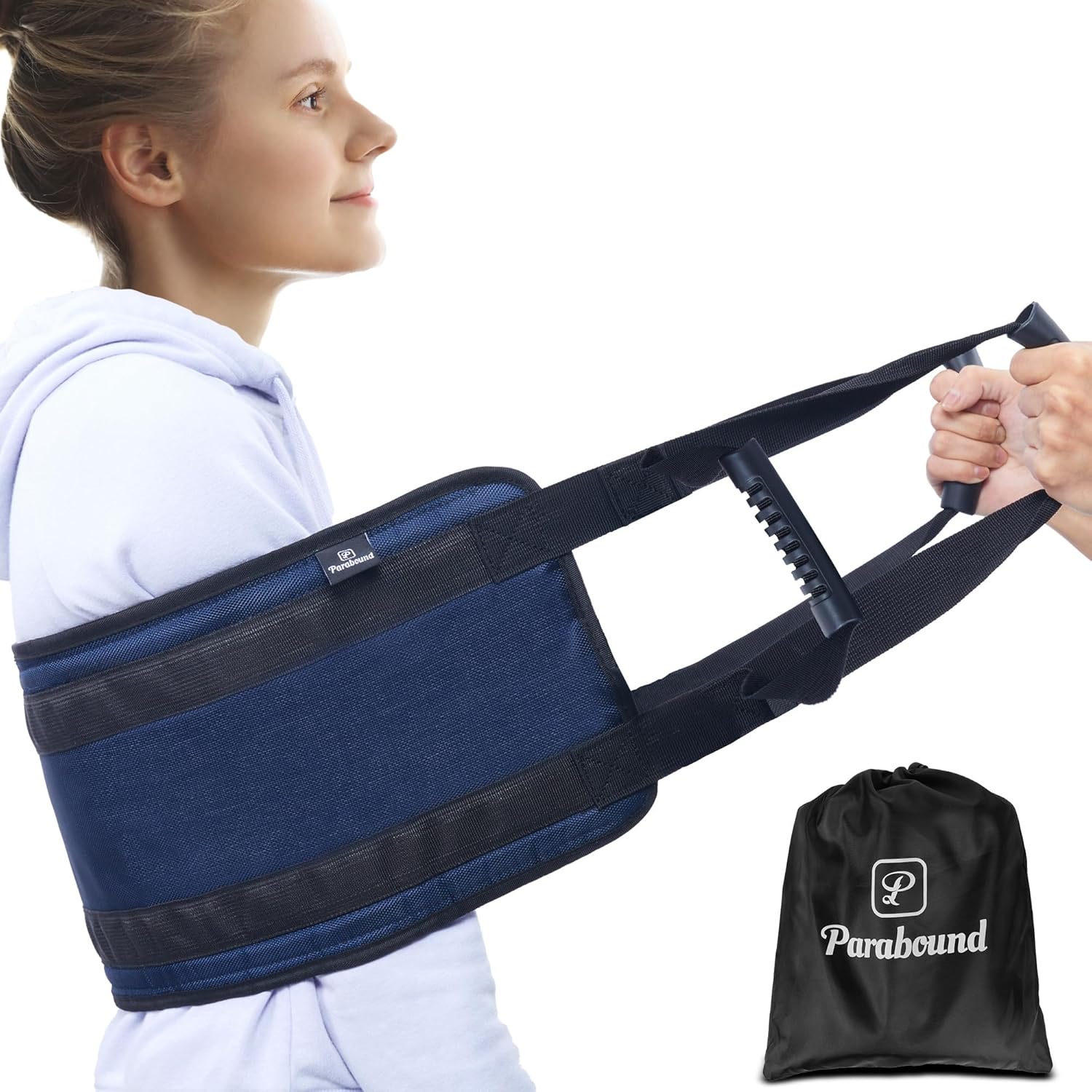 Parabound Transfer Sling For Elderly And Disabled, Lift Assist Gait Belt For Seniors, Patient Lift Sling Mobility Aid, Transfer Belt Lifting Strap For Senior Home Care Device