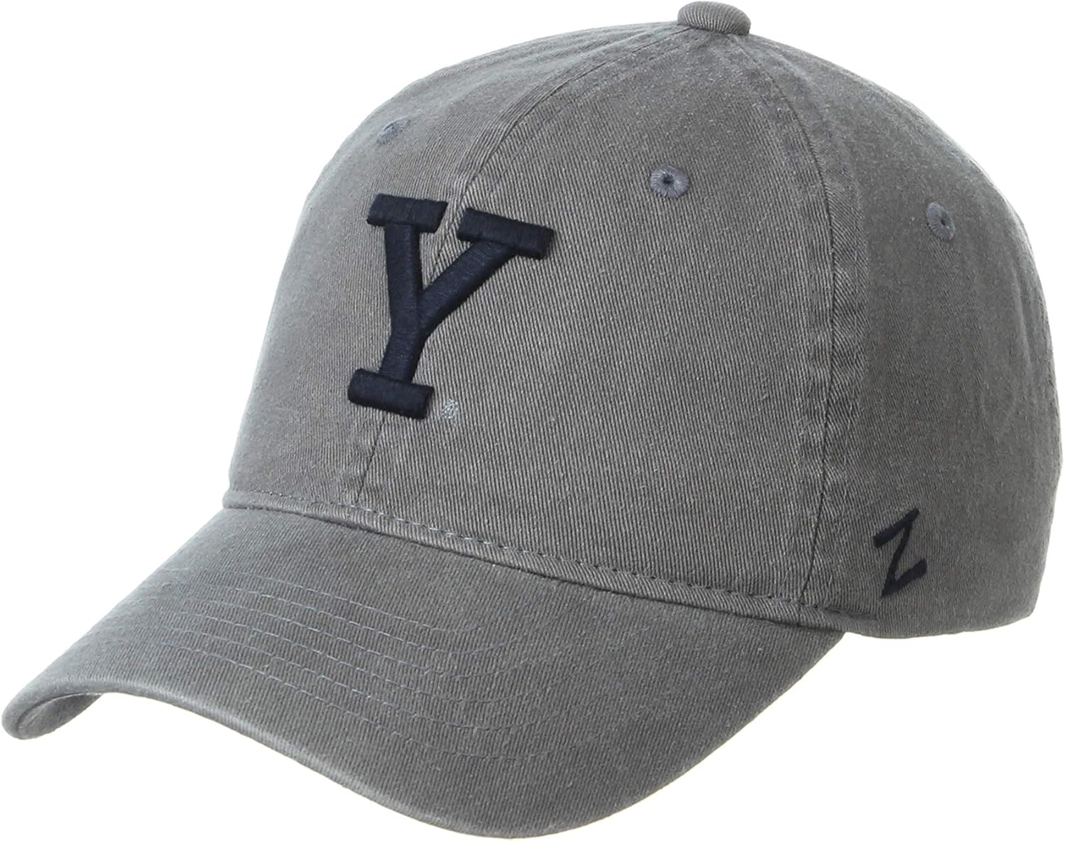 Zephyr Men's Adjustable Scholarship Hat Charcoal