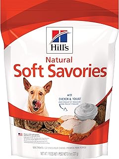 Hill's Natural Soft Savory Dog Treats with Chicken & Yogurt, 8 oz., Bag