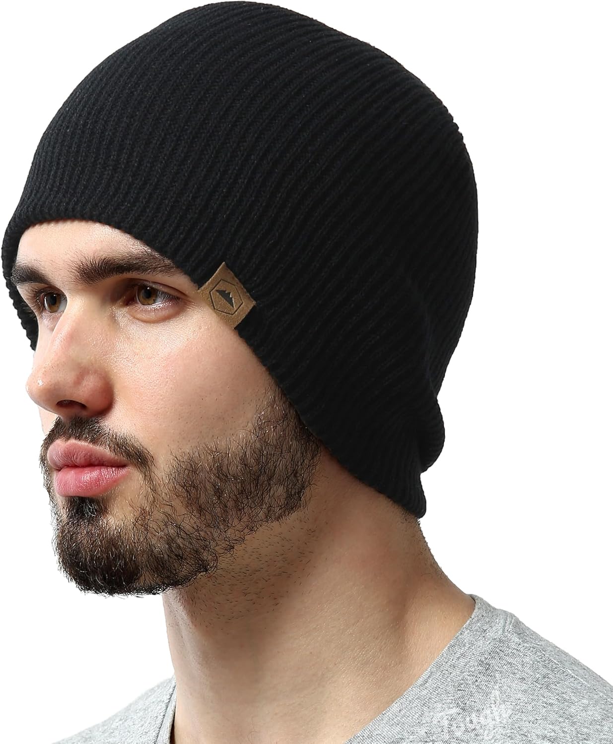 Beanie for Women - Warm Winter Hats for Men, Knit Hat for Cold Weather, Soft Ribbed Beanie Cap & Lightweight Toboggan Hats