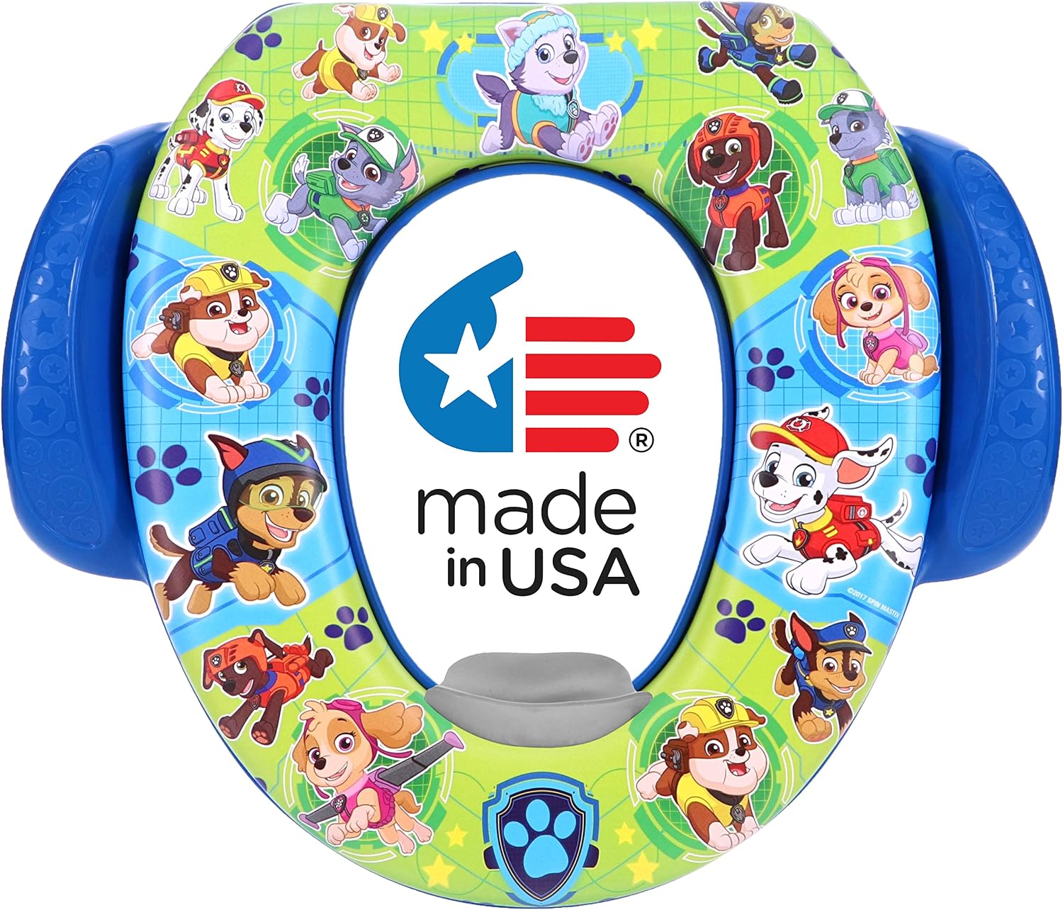 Nickelodeon PAW Patrol "Mission Paw" Soft Potty Seat and Potty Training Seat - Soft Cushion, Baby Potty Training, Safe, Easy to Clean
