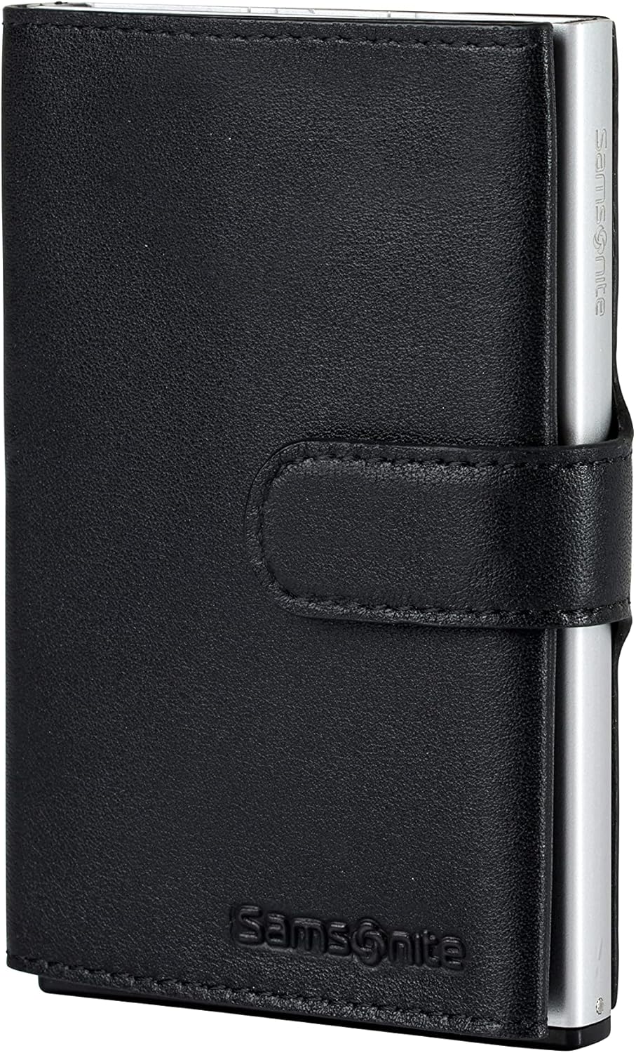 Samsonite Alu Fit SLG - Wallet, 10.2 cm, Black (Black)