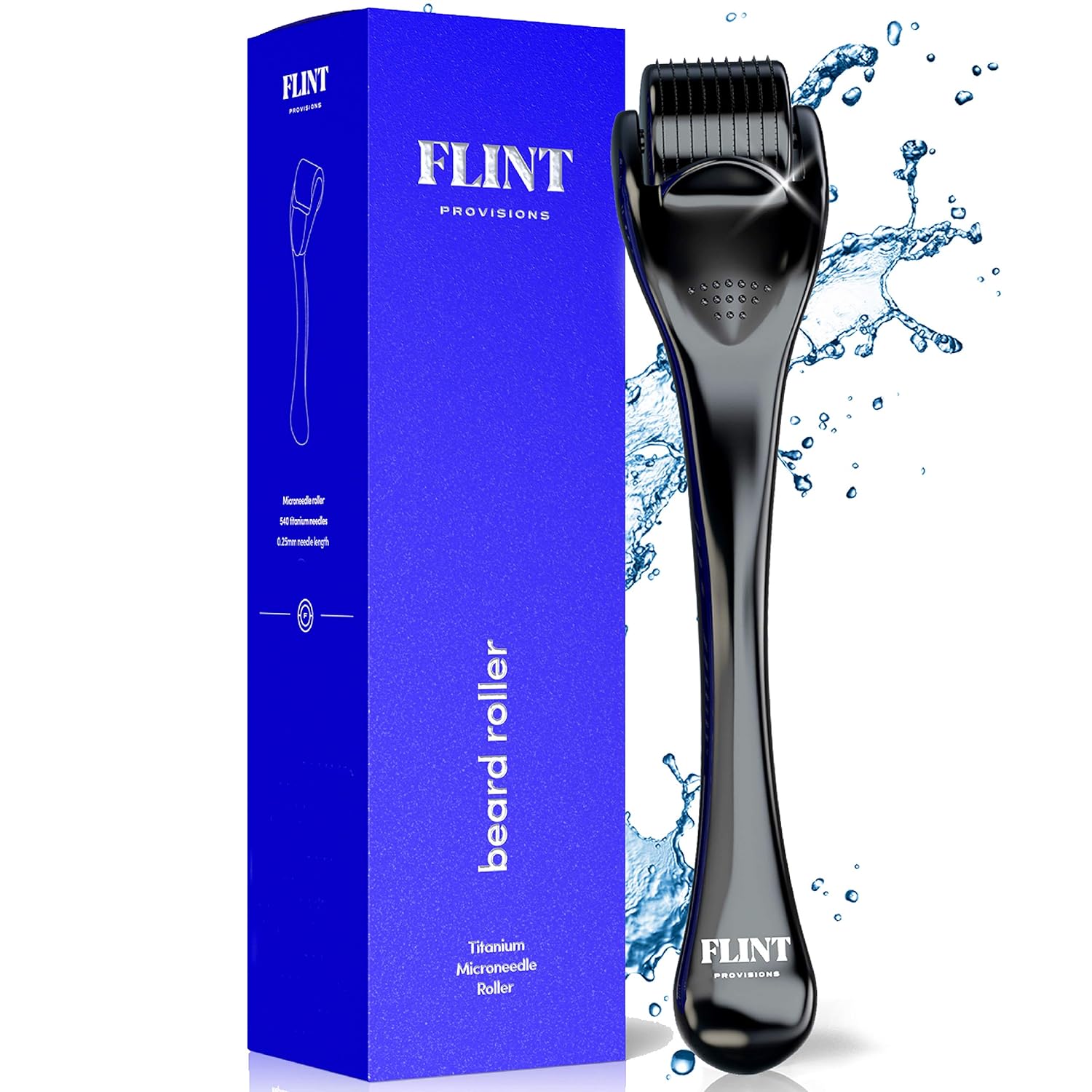 Beard Roller - 540 Titanium Micro Needle 0.25mm - Beard Grooming & Beard Club