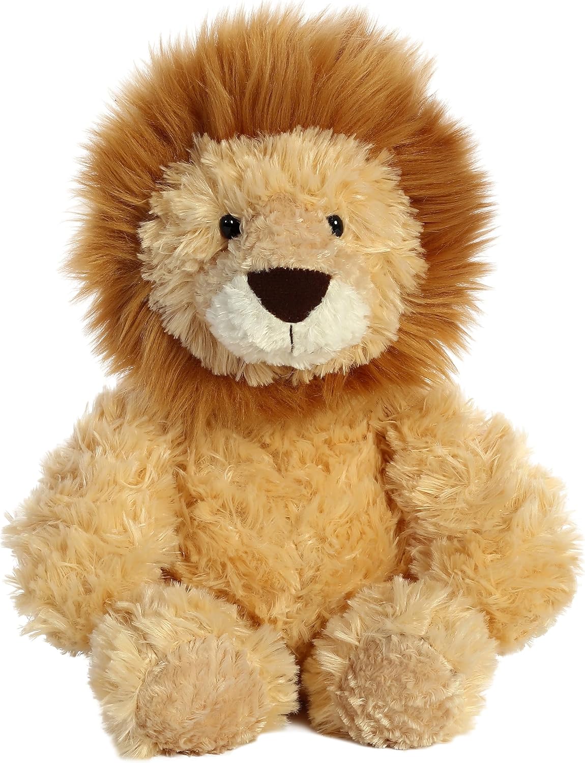 Aurora® Snuggly Tubbie Wubbies™ Lion Stuffed Animal - Comforting Companion - Imaginative Play - Brown 12 Inches