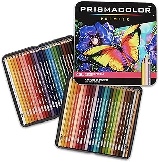 Prismacolor Premier Colored Pencils, Soft Core, 48 Pack