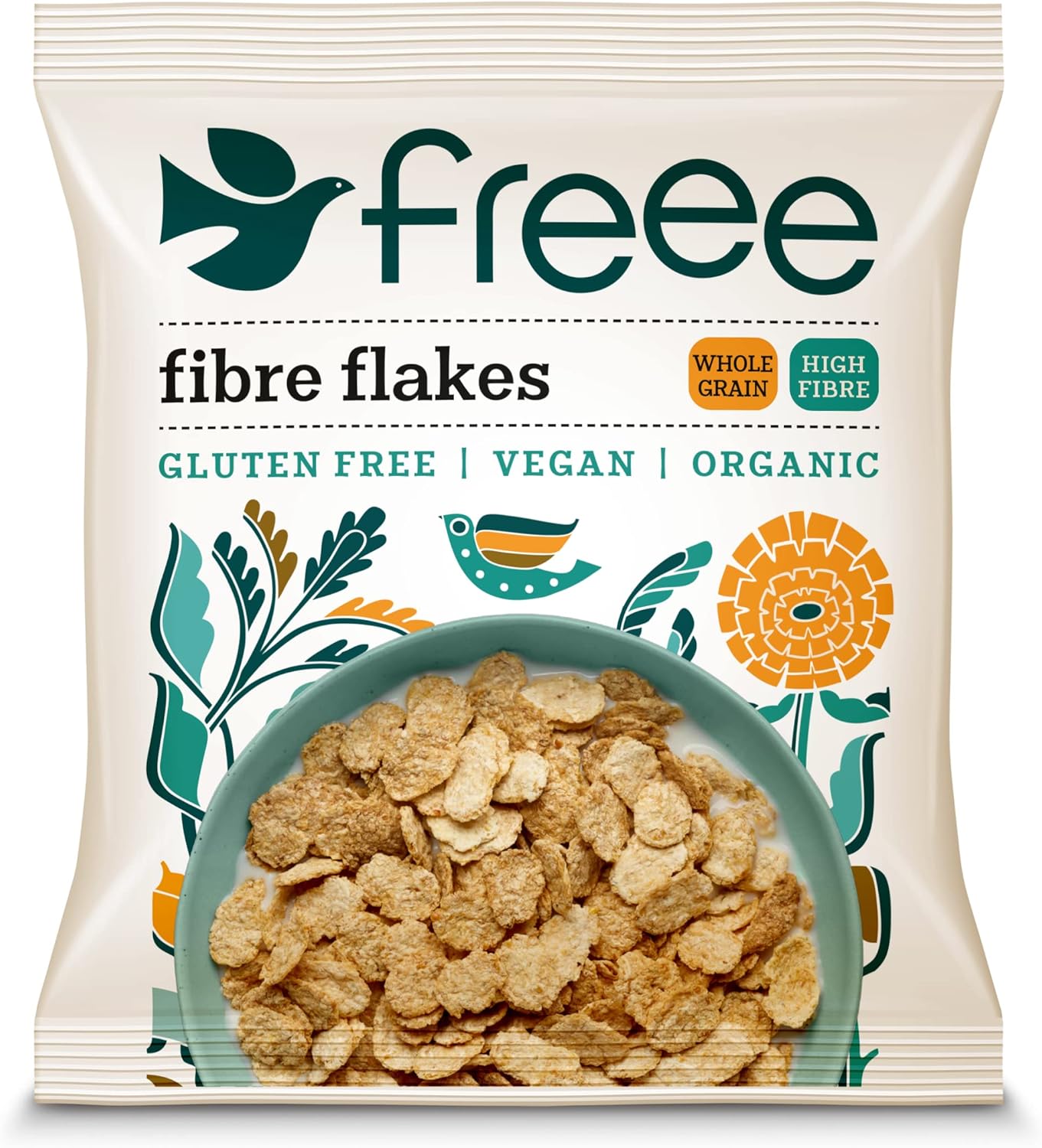 Doves Farm GF Single Serve Fibre Flakes 20 x 30g