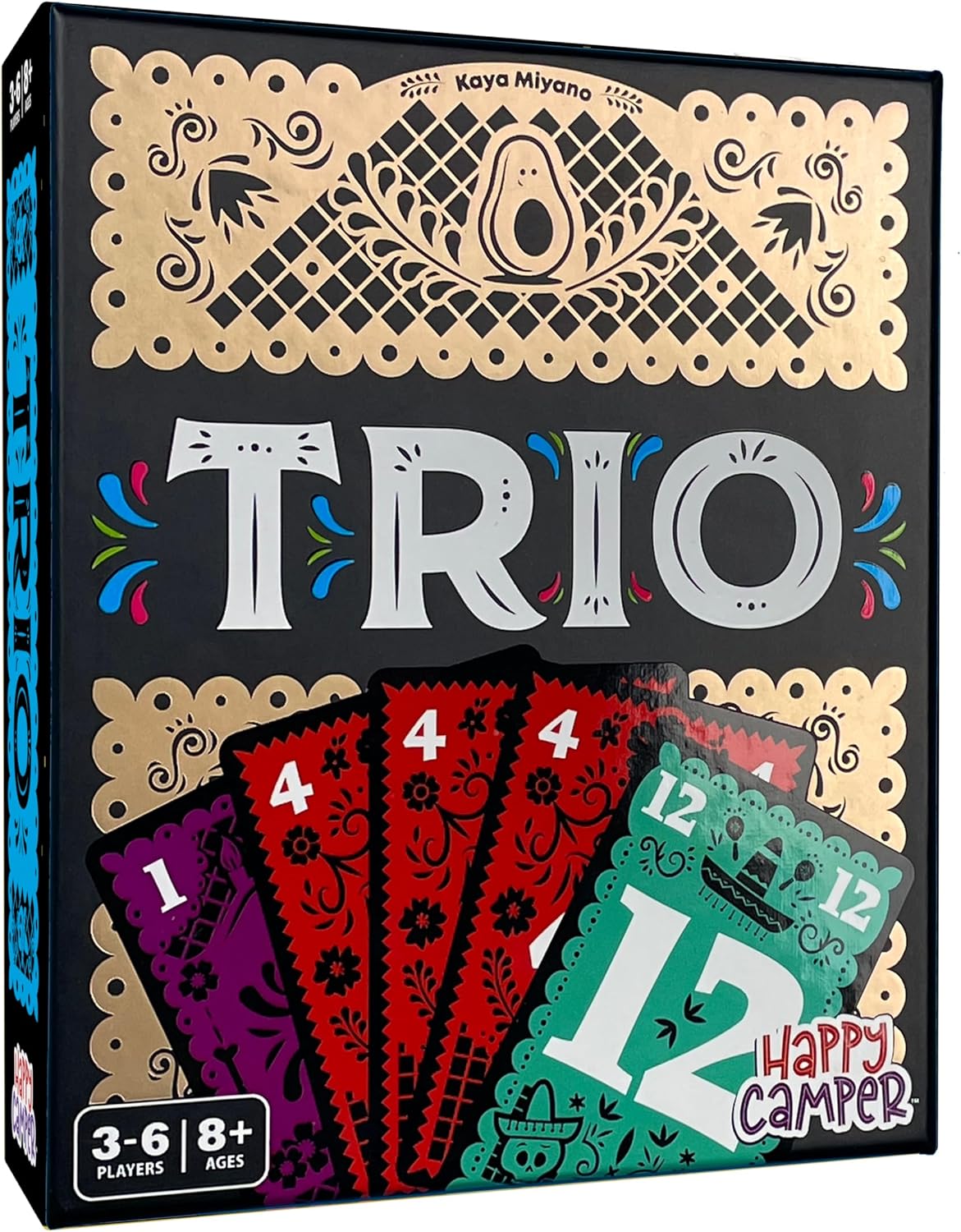 Happy Camper - Trio | Hottest New Family Card Game | Award-Winning | Game-of-The-Year | Perfect for Summer Travel | Great for Game Night | 3-6 Players | Ages 8+