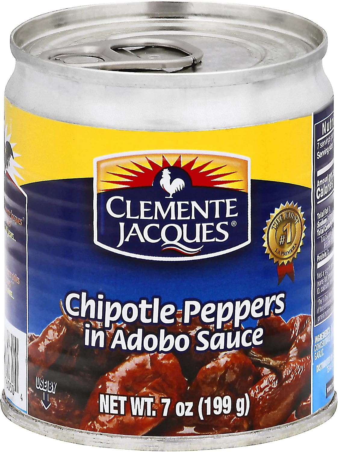 Clemente Jacques Chipotle in Adobo Sauce 210 g (Pack of 3)