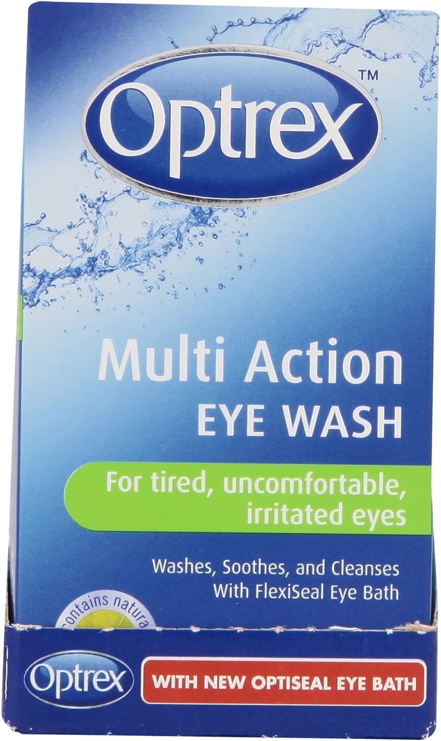 6 x OPTREX M/ACT Eye WSH 100ML