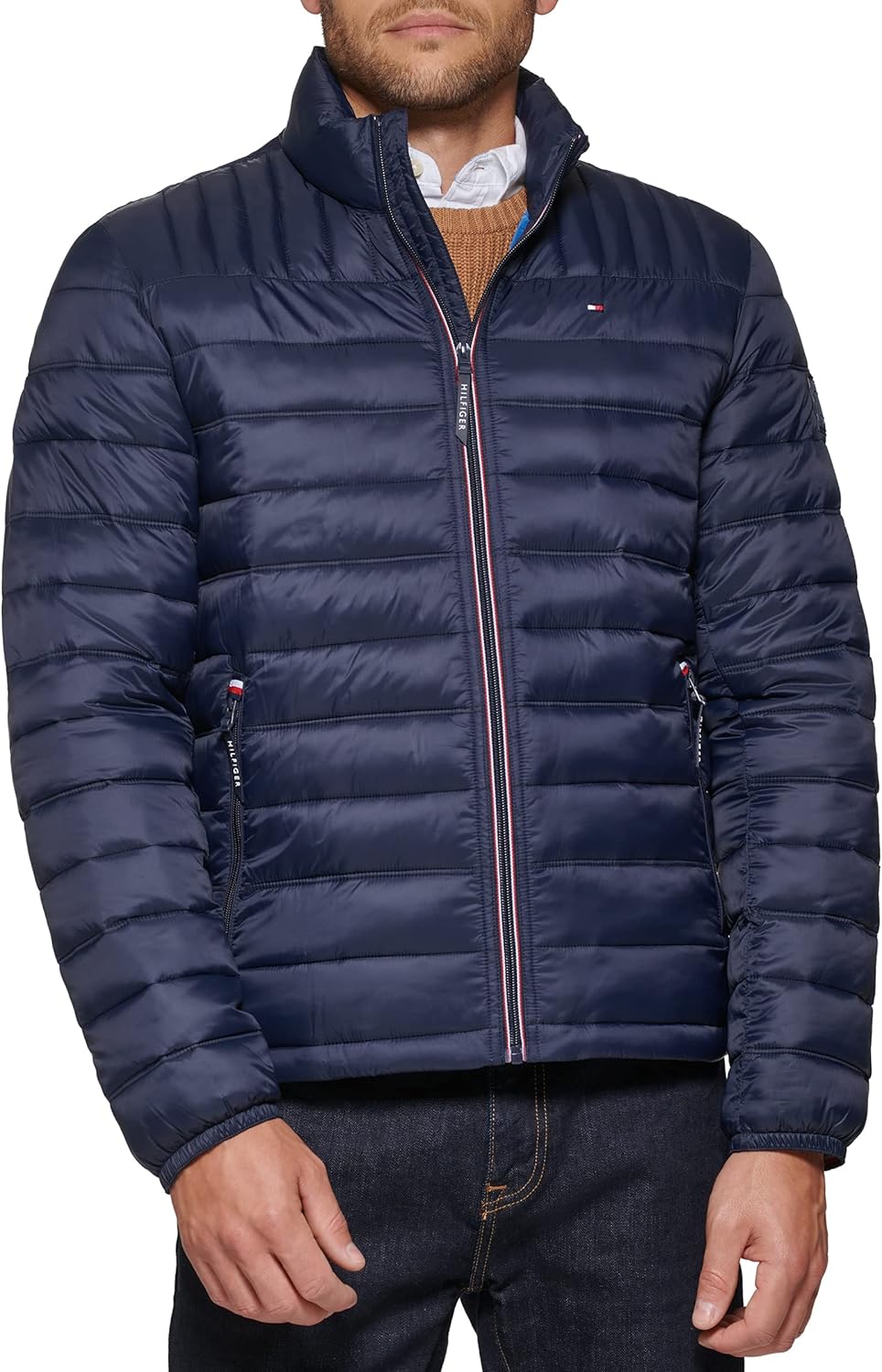Tommy Hilfiger mens Ultra Loft Lightweight Packable Puffer Jacket (Standard and Big & Tall)