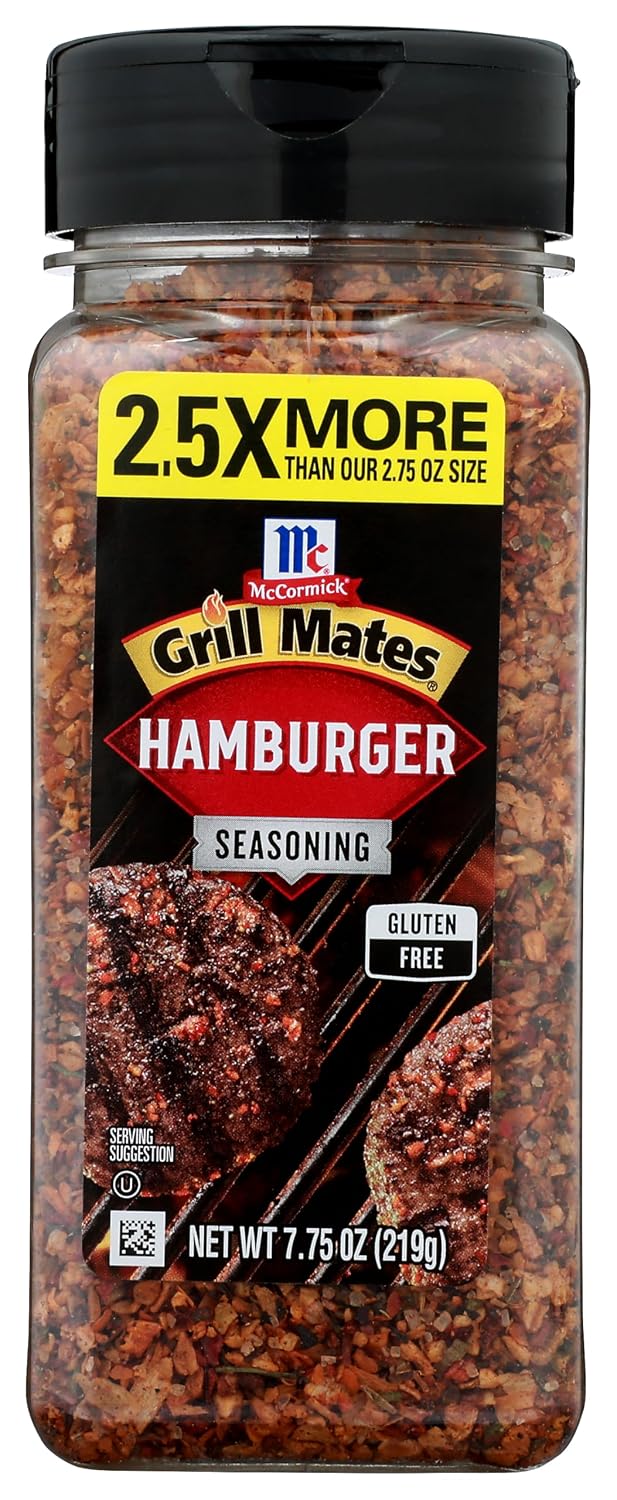 McCormick Grill Mates Hamburger Seasoning, 7.75 Oz