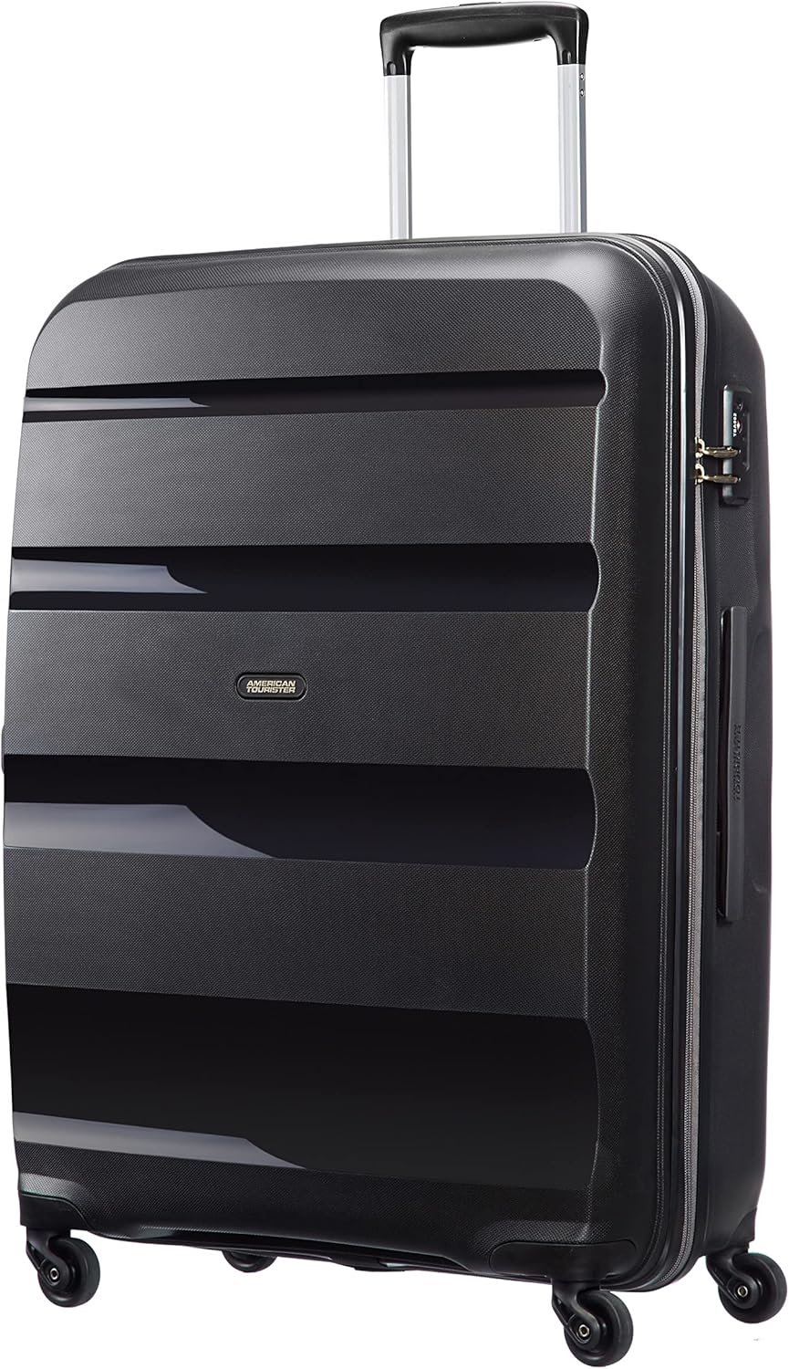 American Tourister Bon AIR - Spinner L, Suitcase, 75 cm, 91L, Black (Black)