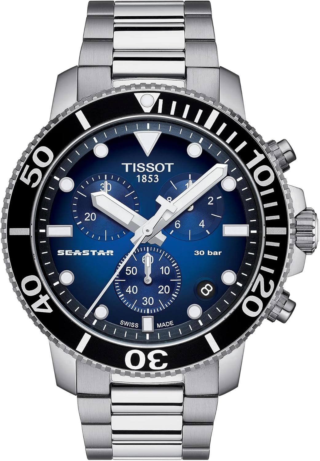 Tissot Mens Seastar Ceramic Sport Watch