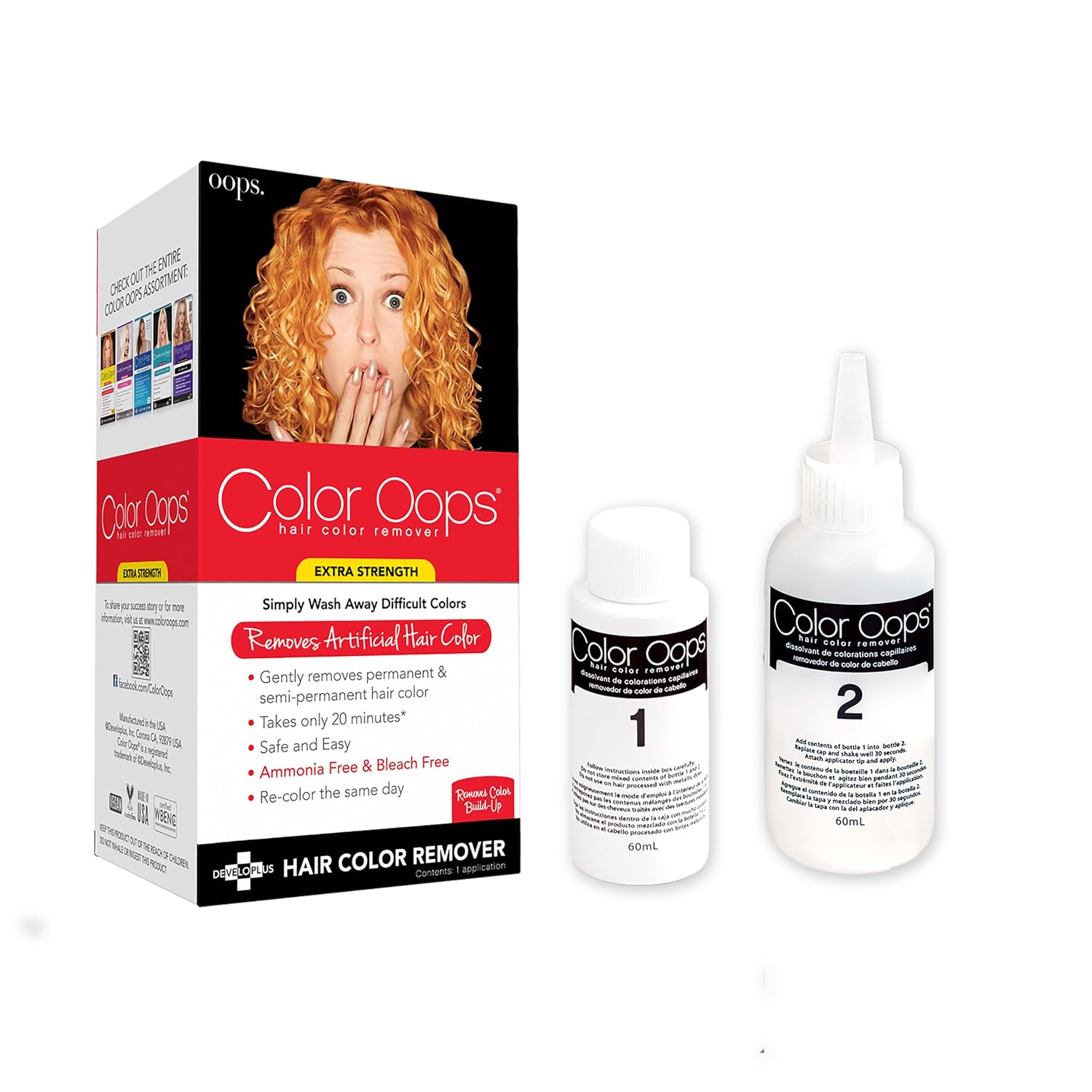 Color Oops Extra Strength Hair Color Remover, 1 Application