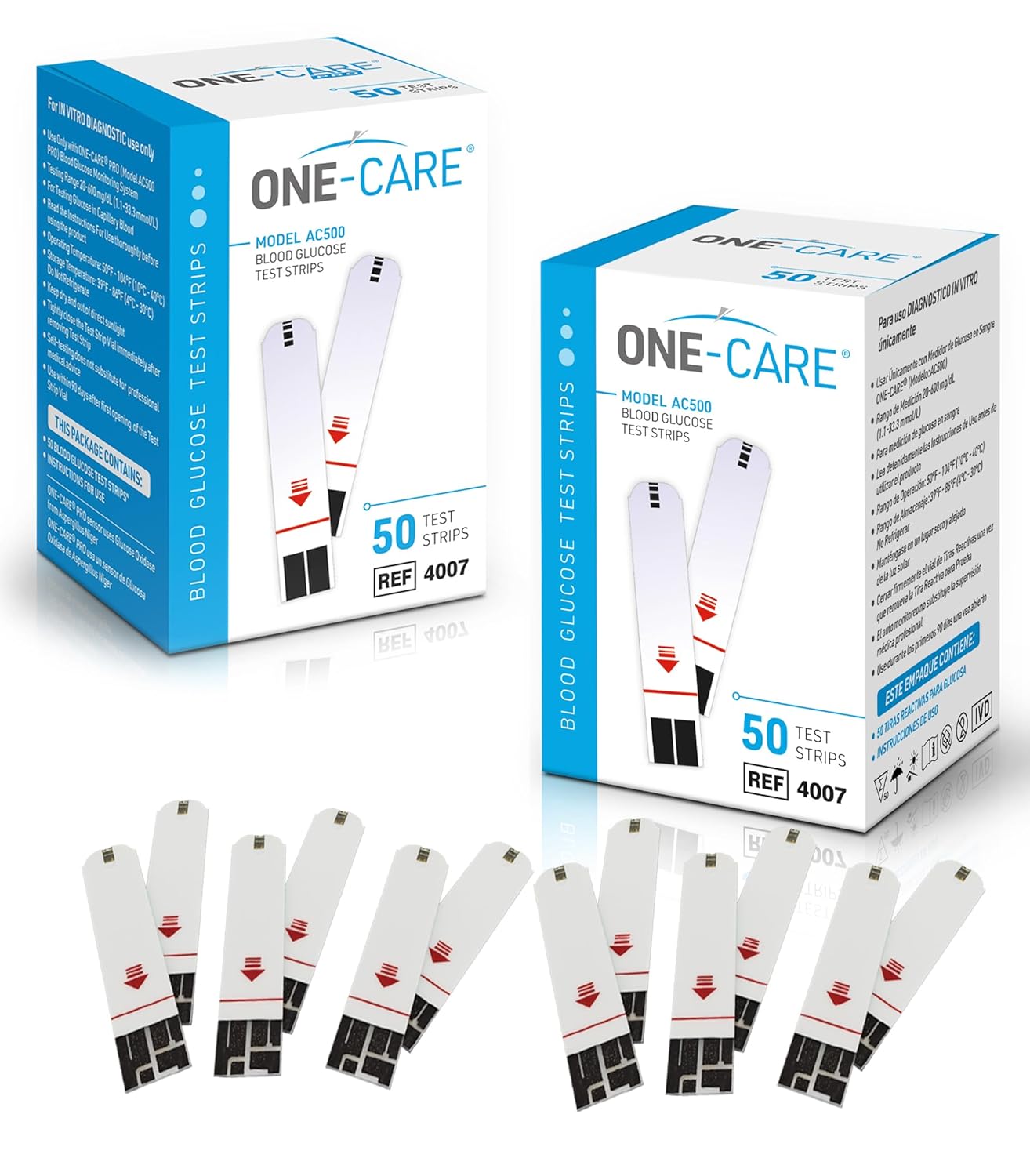 ONE-CARE Blood Glucose Test Strips (Test Strips (100 Pack))