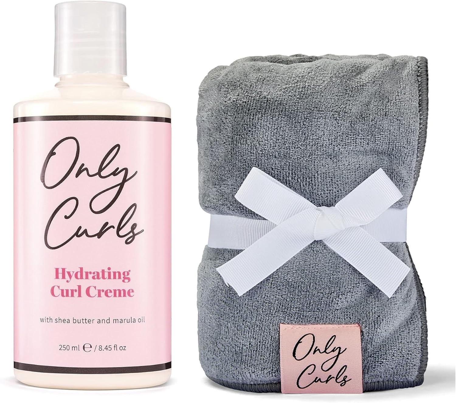 Only Curls Hydrating Curl Creme and Microfibre Towel Set 250ml