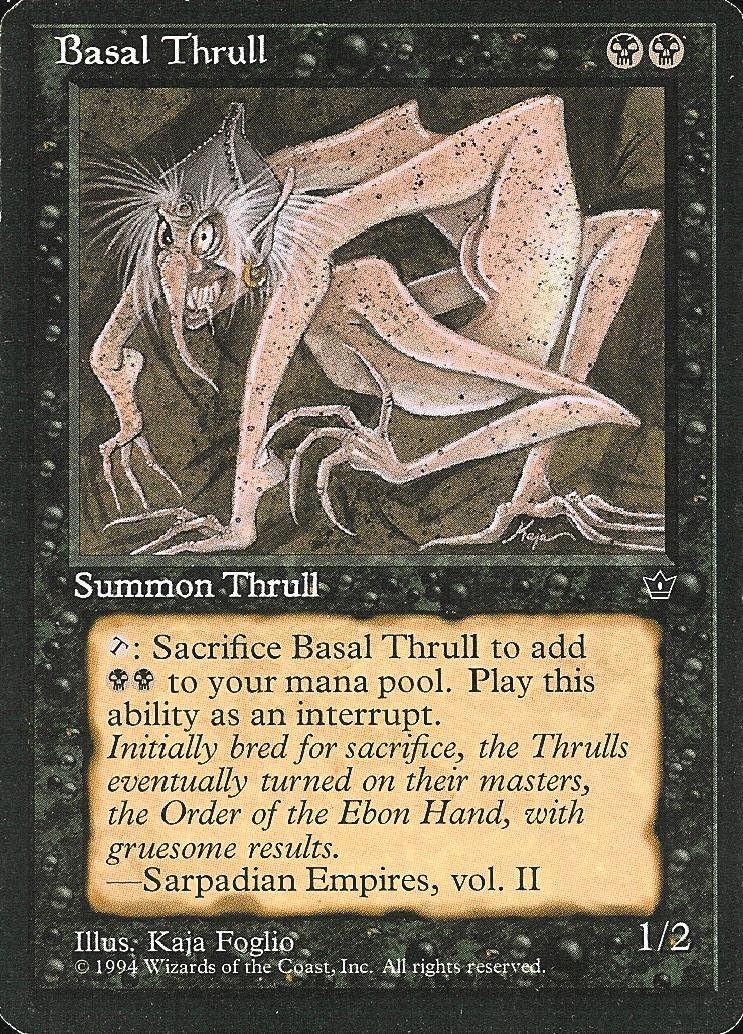 Magic The Gathering - Basal Thrull - Fallen Empires