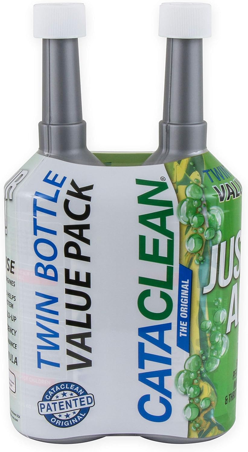 Cataclean Fuel & Exhaust System Cleaner – Pass Emissions Tests – Clear Check Engine Lights – Restores Catalytic Converters, DPF Filters and Cleans Fuel Systems, 16oz - Pack of 2, (120019)