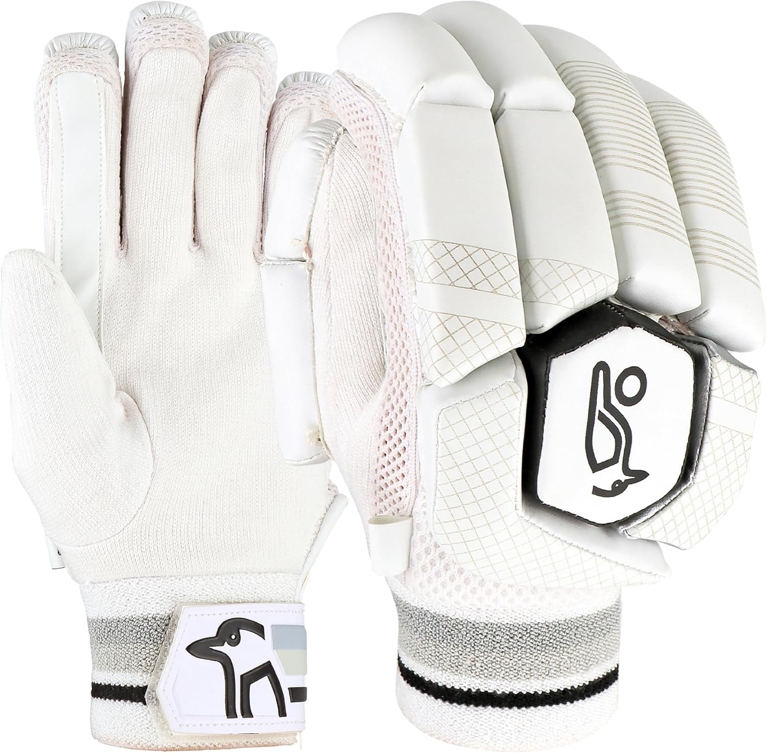 Kookaburra Ghost 6.1 Batting Gloves - Junior Right Hand, White