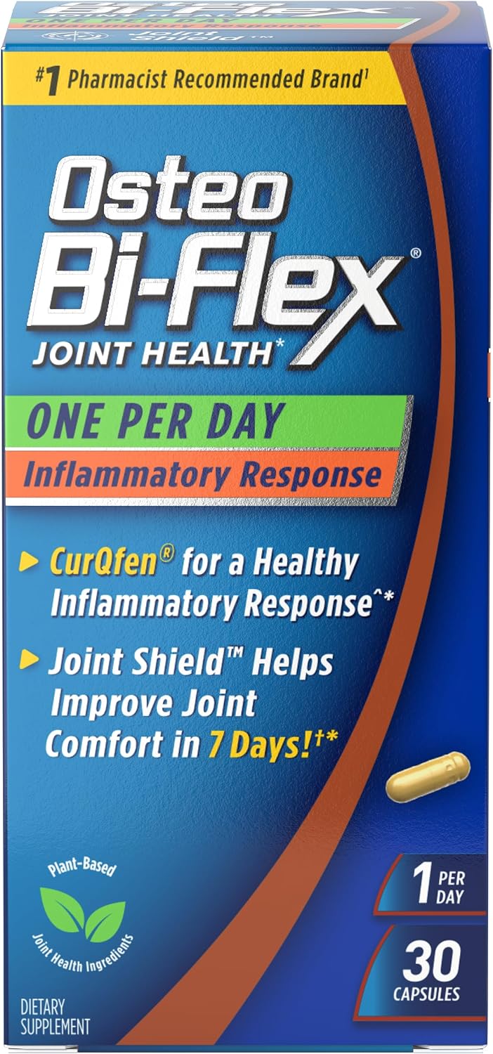 Osteo Bi-Flex One Per Day Inflammatory Response CurQfen Supplement