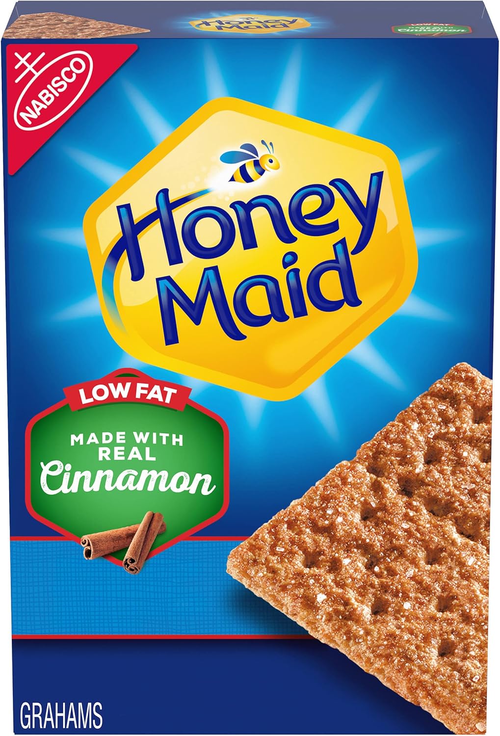 Honey Maid Graham Crackers, Low Fat Cinnamon, 14.4 oz