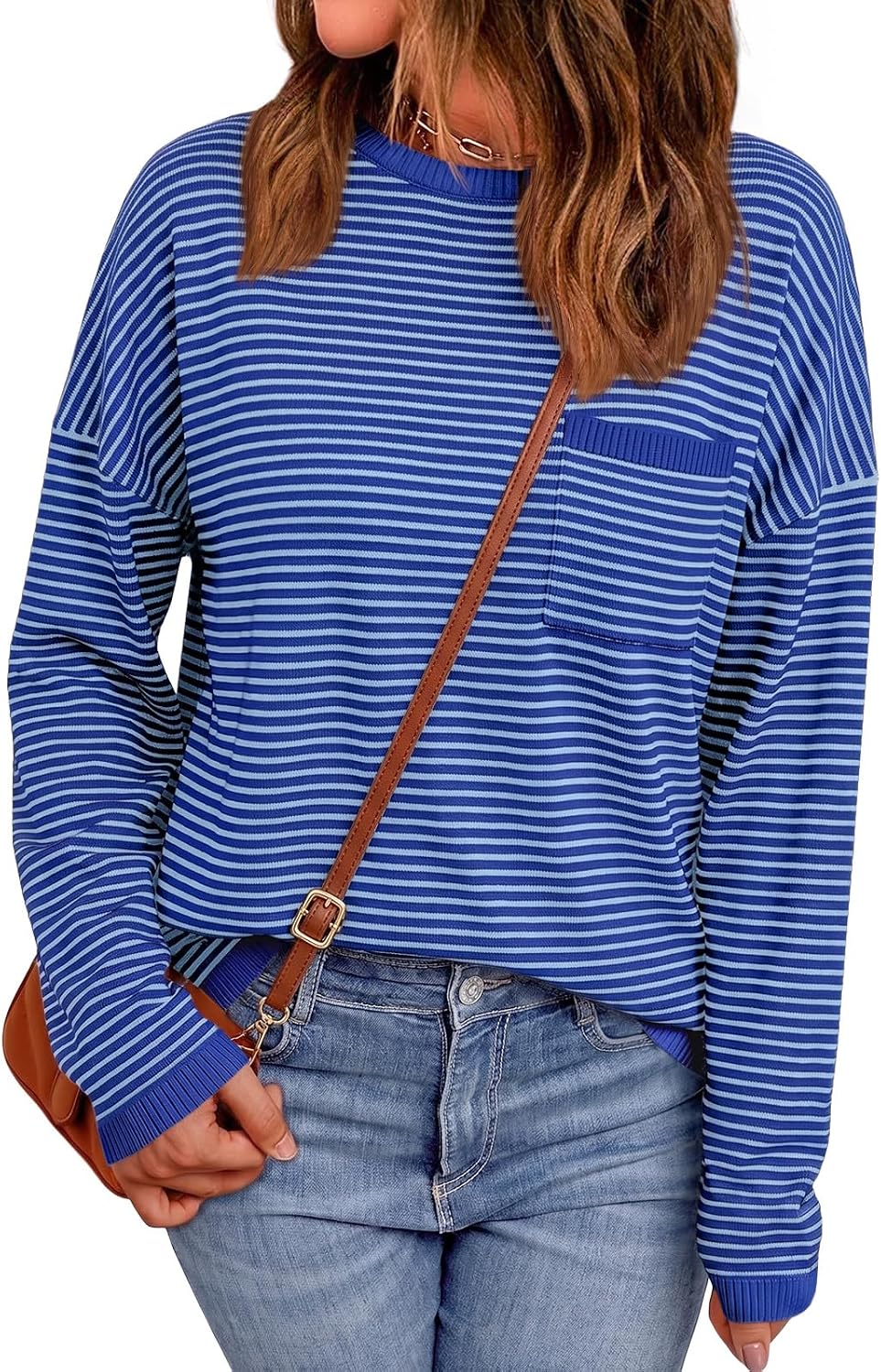 LILLUSORY Womens Striped Lightweight Sweaters 2026 Fall Fashion Outfits