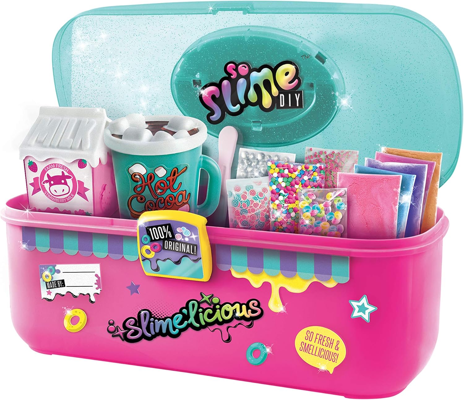 Canal Toys So Slime DIY Slime’Licious Scented Slime Case – Make Your Own Food Scented Slime - Just Add Water No Glue Required. So Fresh and Smellicious