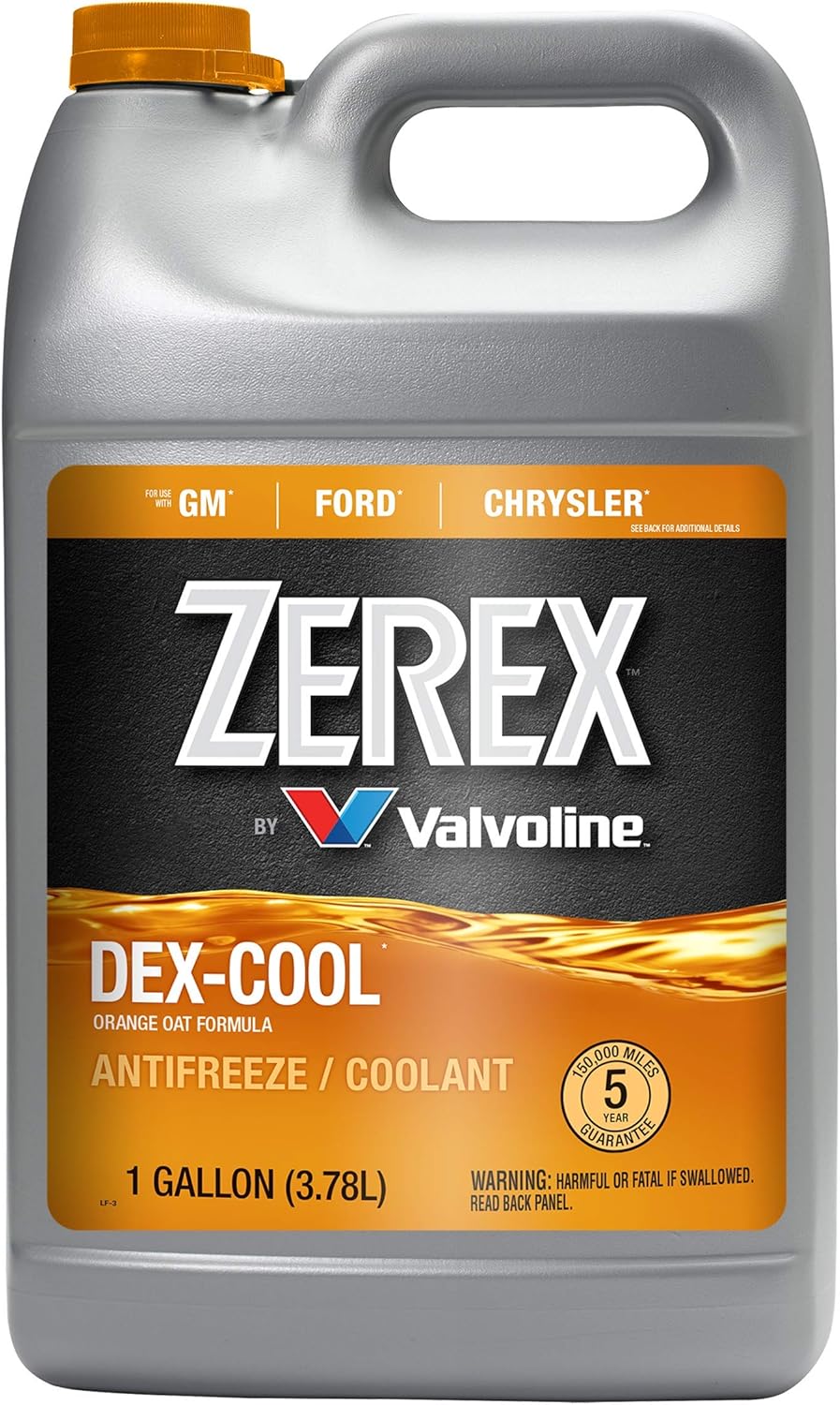 Zerex Valvoline DEX-Cool Organic Acid Technology Concentrate Antifreeze/Coolant 1 GA